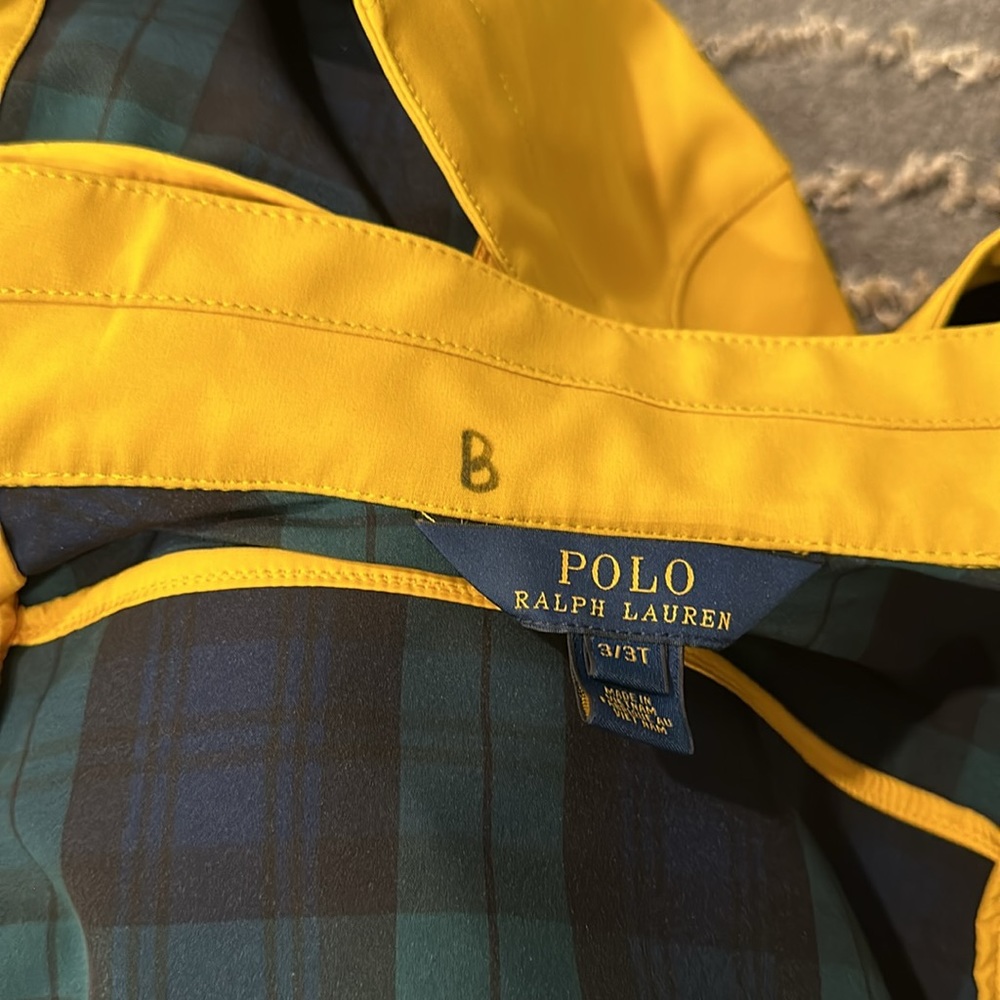 POLO RALPH LAUREN RAIN JACKET RAINCOAT WITH HOOD DETAIL. EXCELLENT CONDITION - Picture 9 of 9